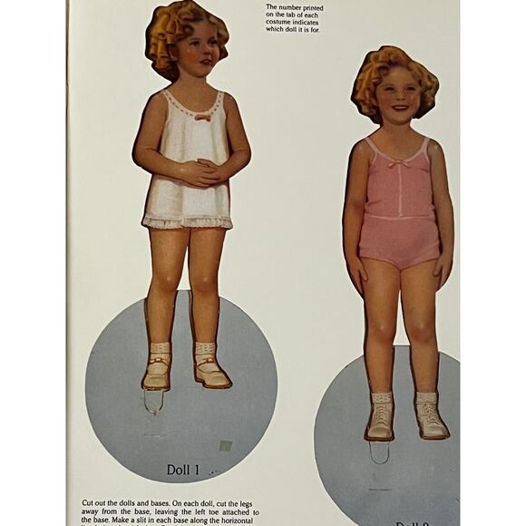 Original UNCUT Shirley Temple Full Color The Children's Museum 1988 - Picture 2 of 4